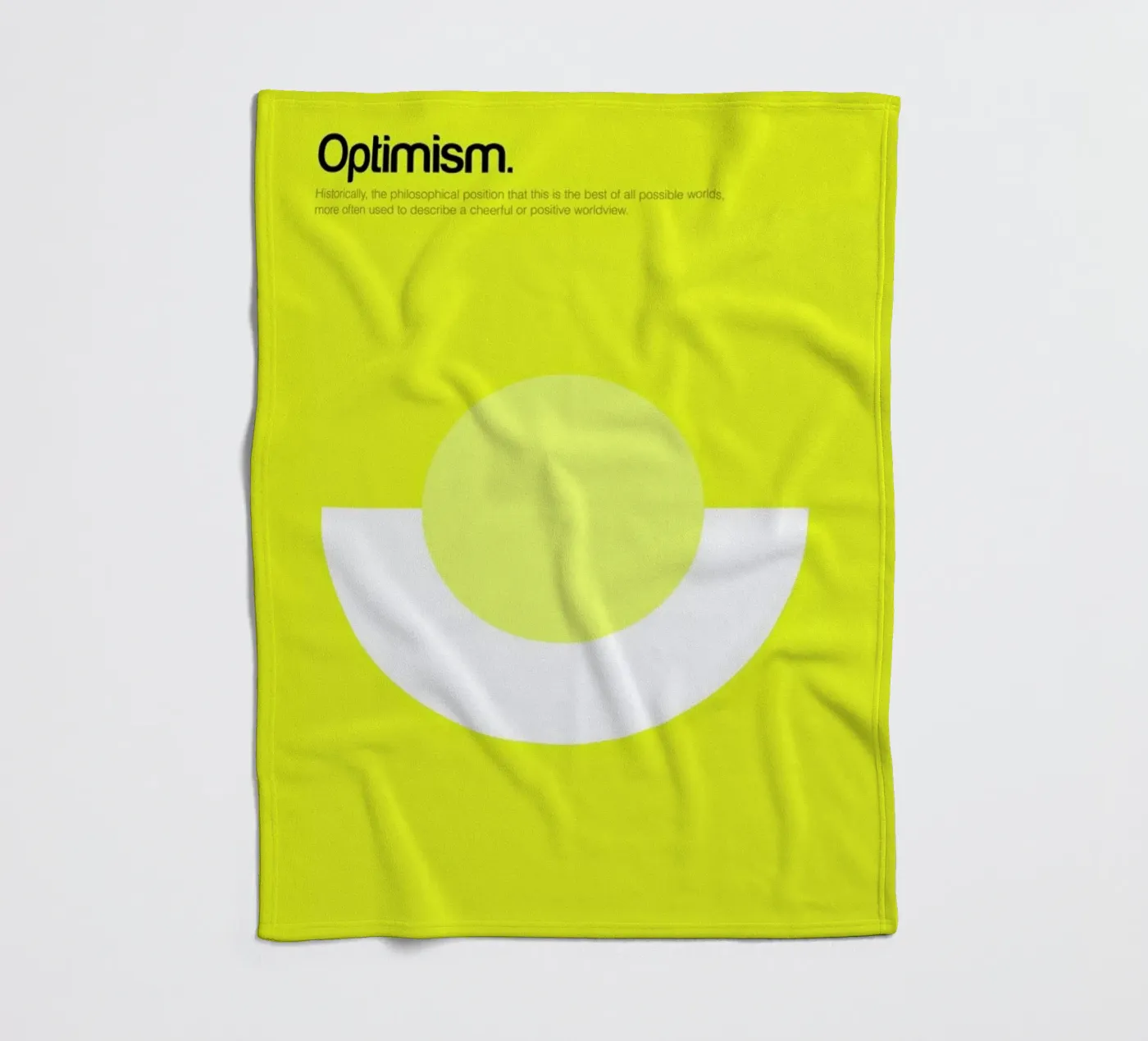 Optimism Fleecedecke von Genís Carreras