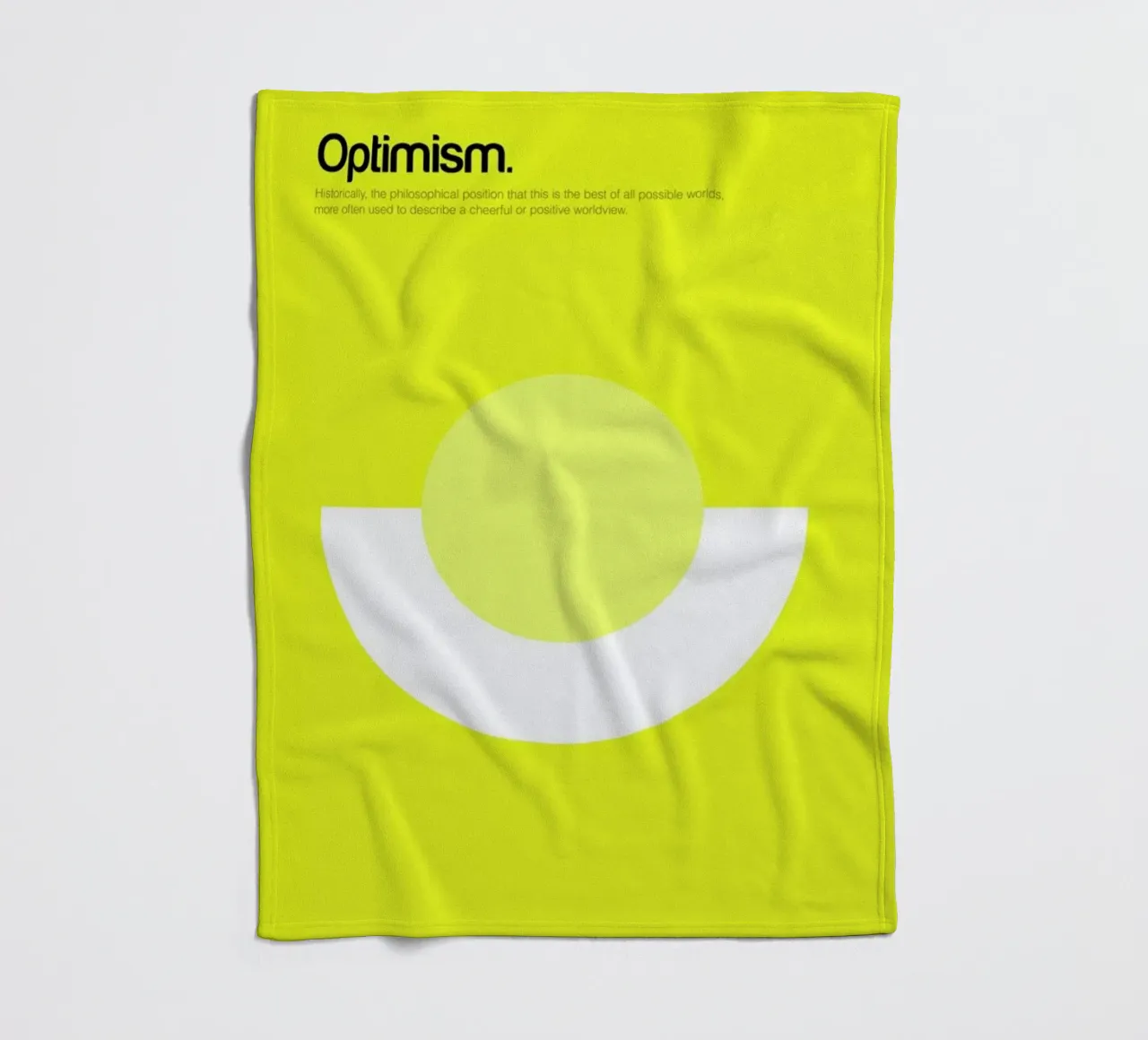 Optimism Fleecedecke von Genís Carreras