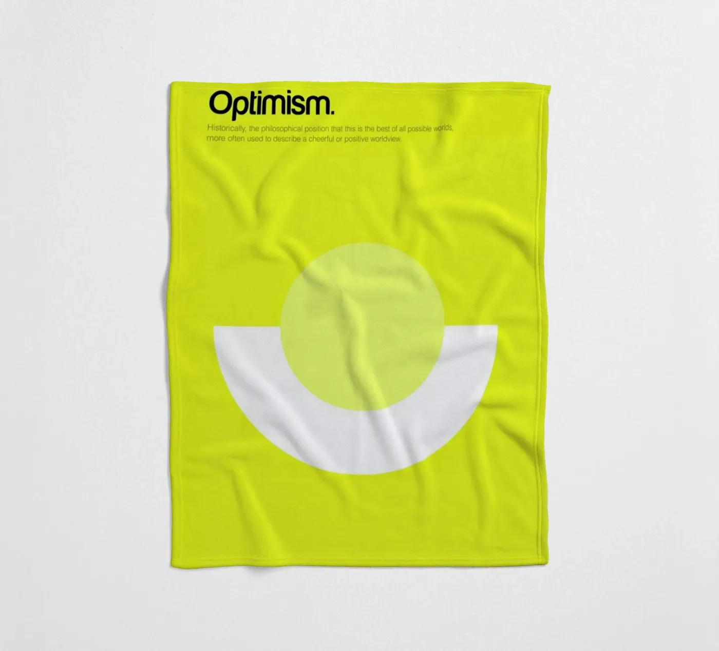 Optimism Fleecedecke von Genís Carreras