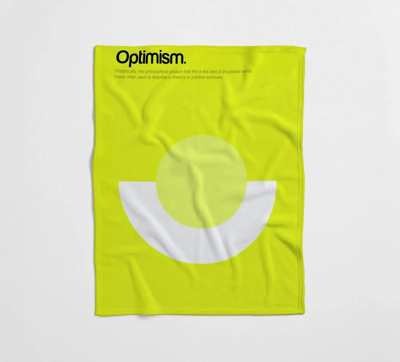 Optimism Fleecedecke von Genís Carreras