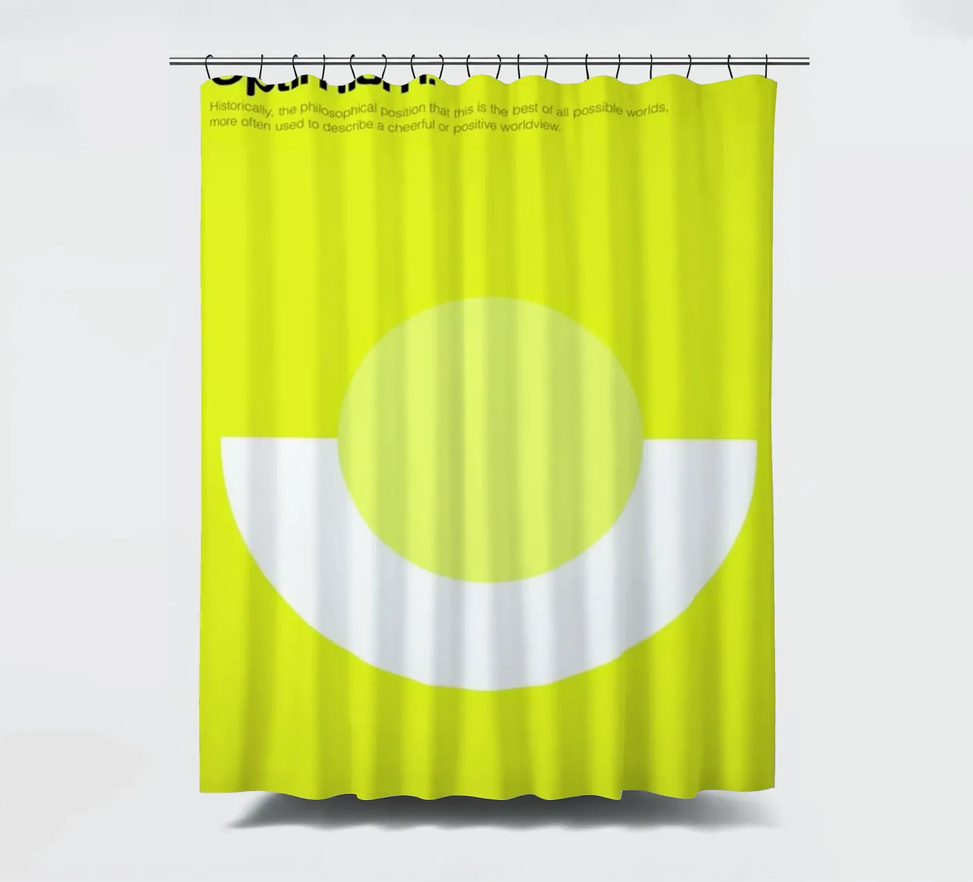 Optimism douchegordijn van Genís Carreras