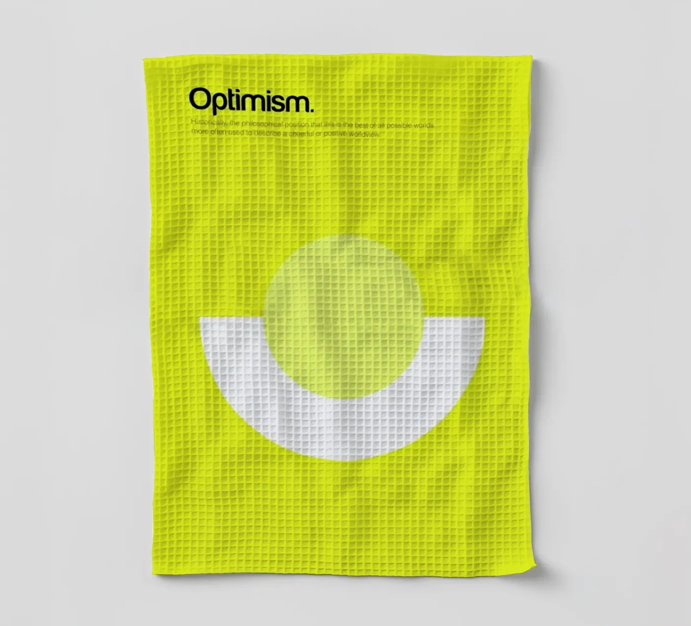 Optimism canovaccio da cucina da Genís Carreras