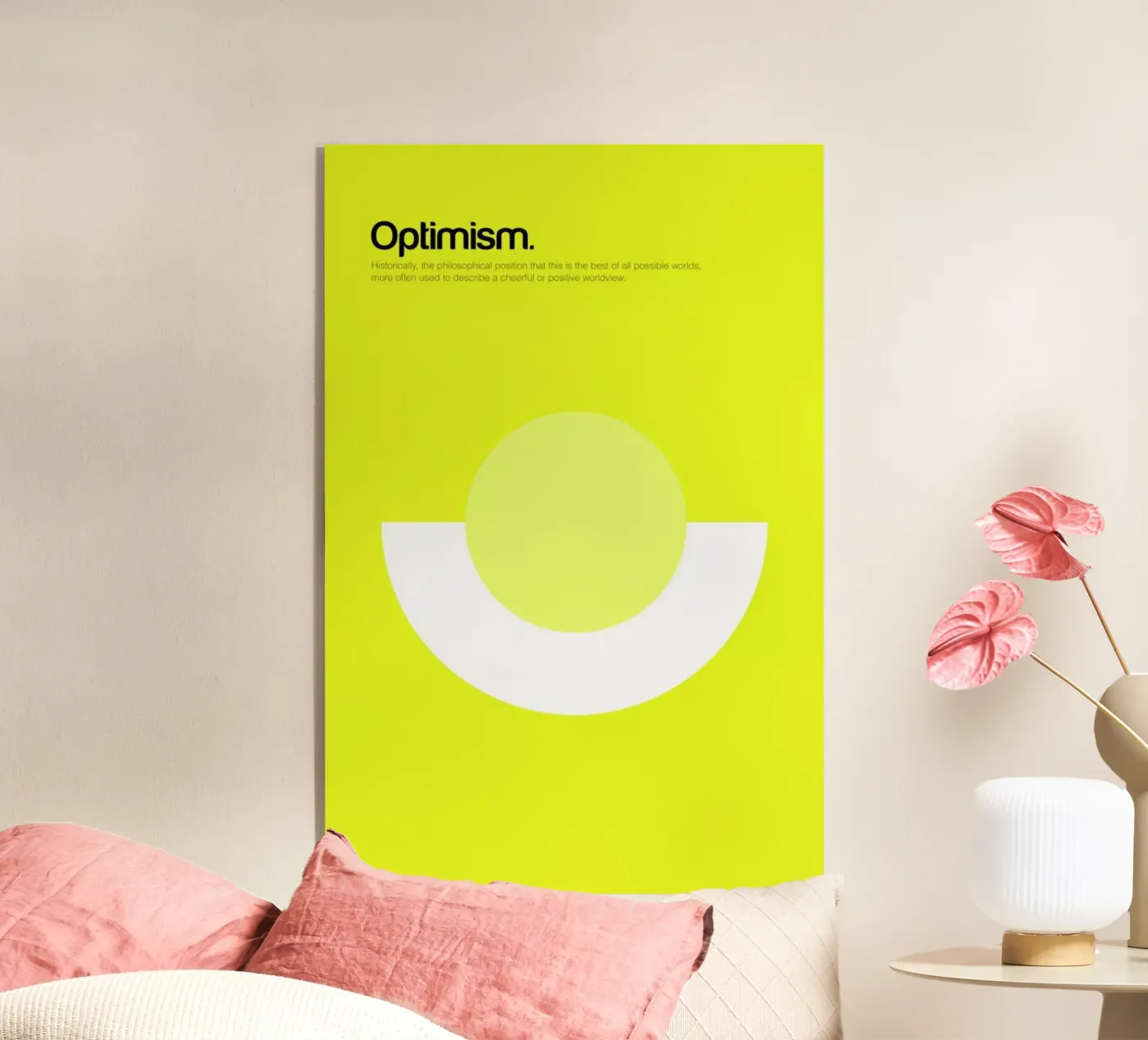 Optimism Acryl-Glas von Genís Carreras