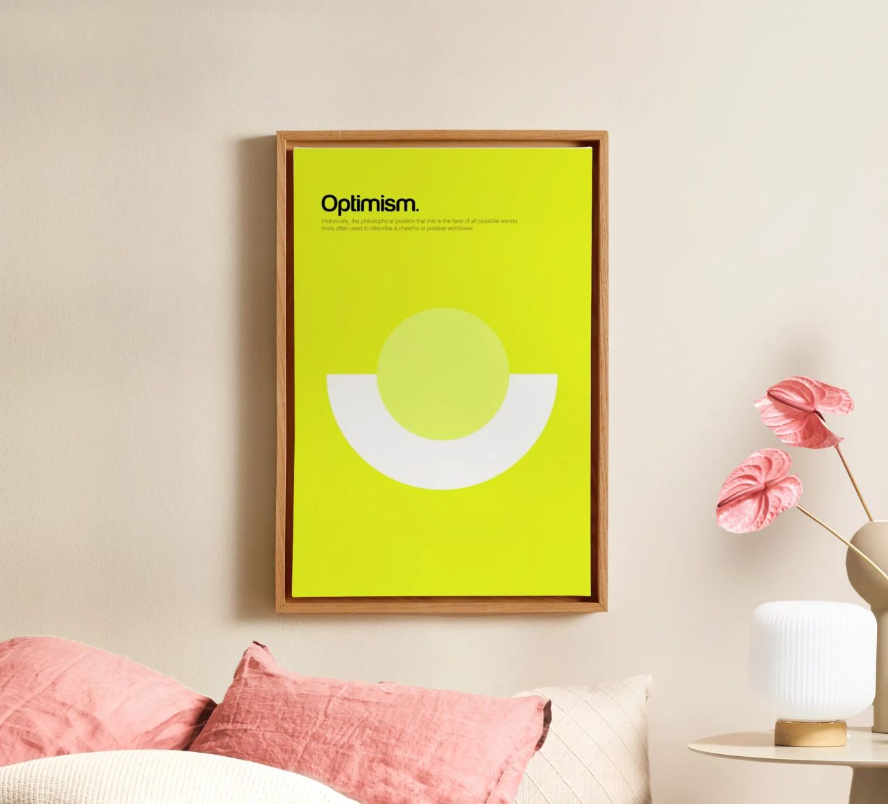 Optimism canvas van Genís Carreras