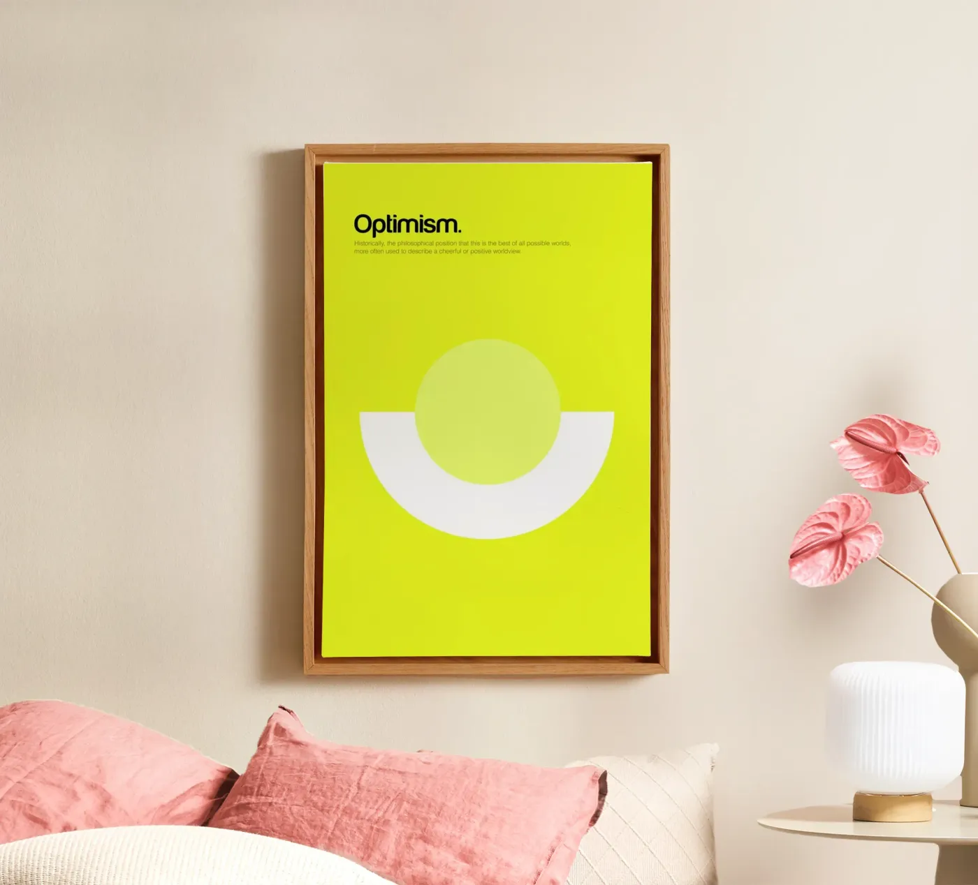 Optimism canvas van Genís Carreras
