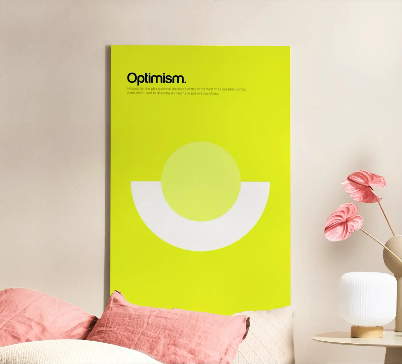 Optimism canvas van Genís Carreras