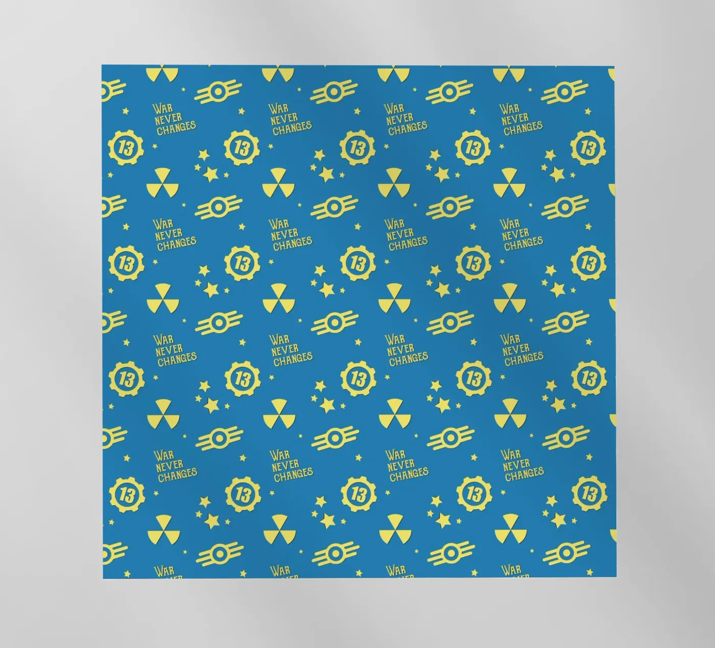 Fallout Pattern Backlit Folie von Loobs