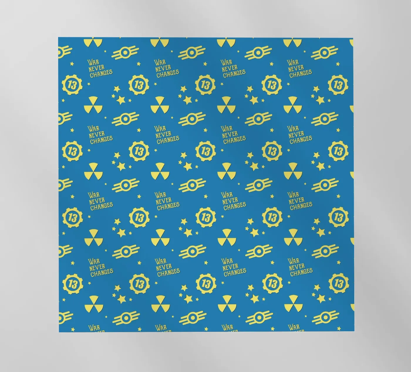 Fallout Pattern Backlit Folie von Loobs