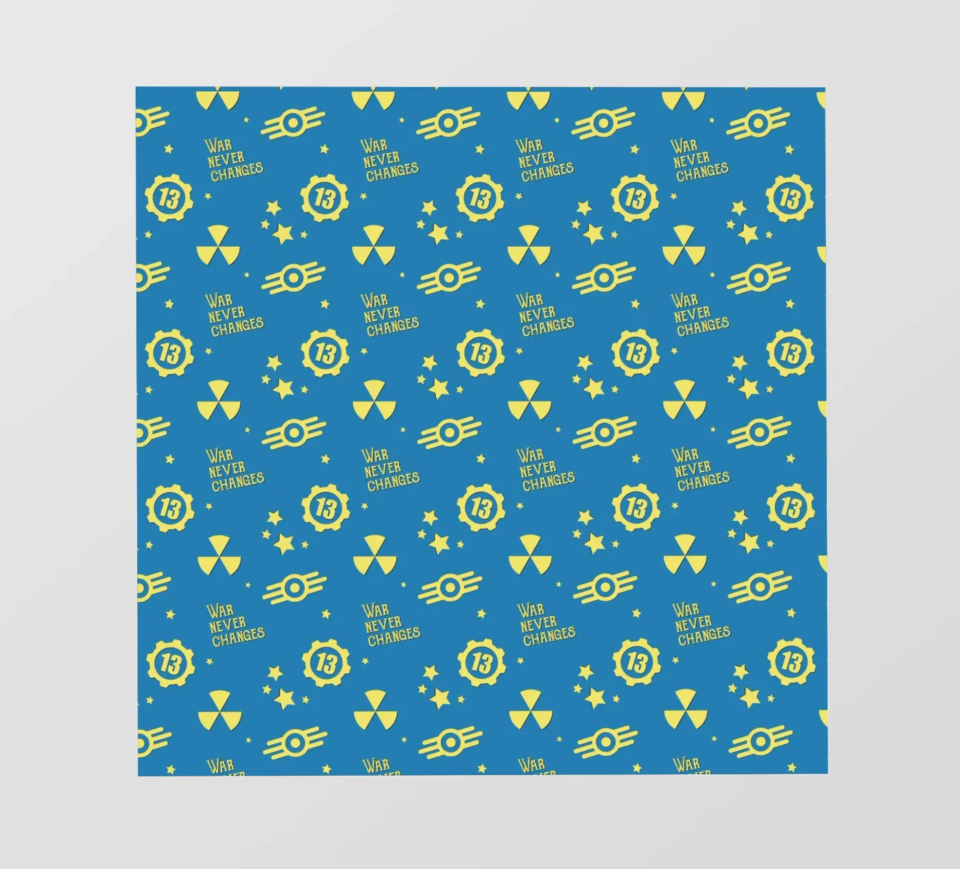 Fallout Pattern Backlit Folie von Loobs