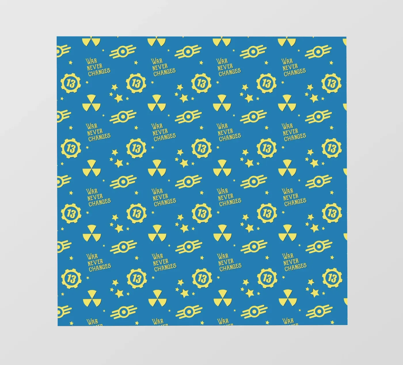 Fallout Pattern PVC Plane von Loobs