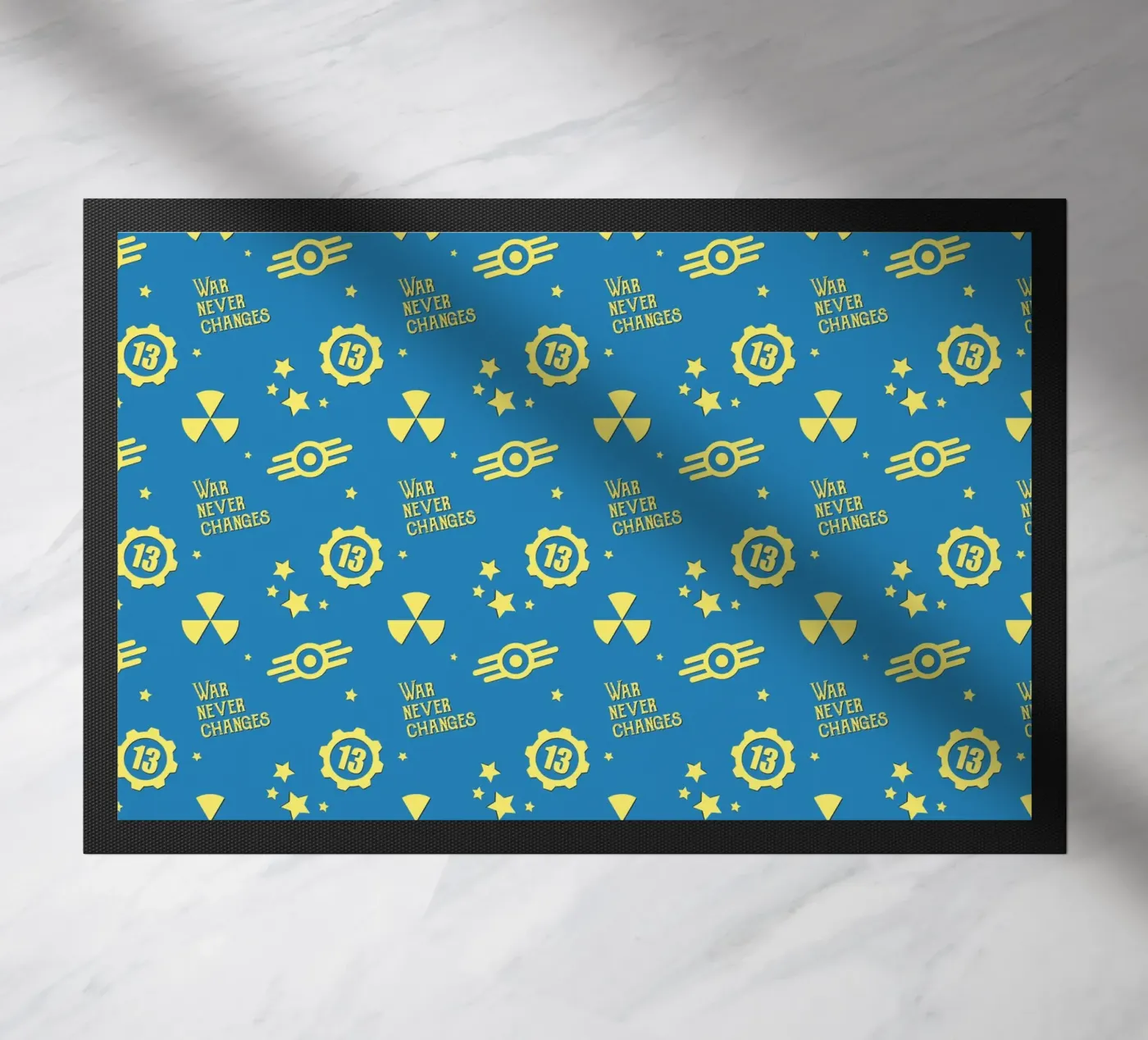 Fallout Pattern Fußmatte von Loobs