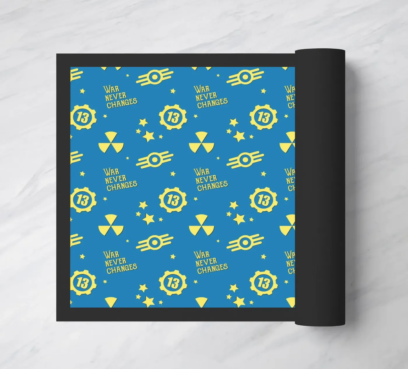 Fallout Pattern Fußmatte von Loobs