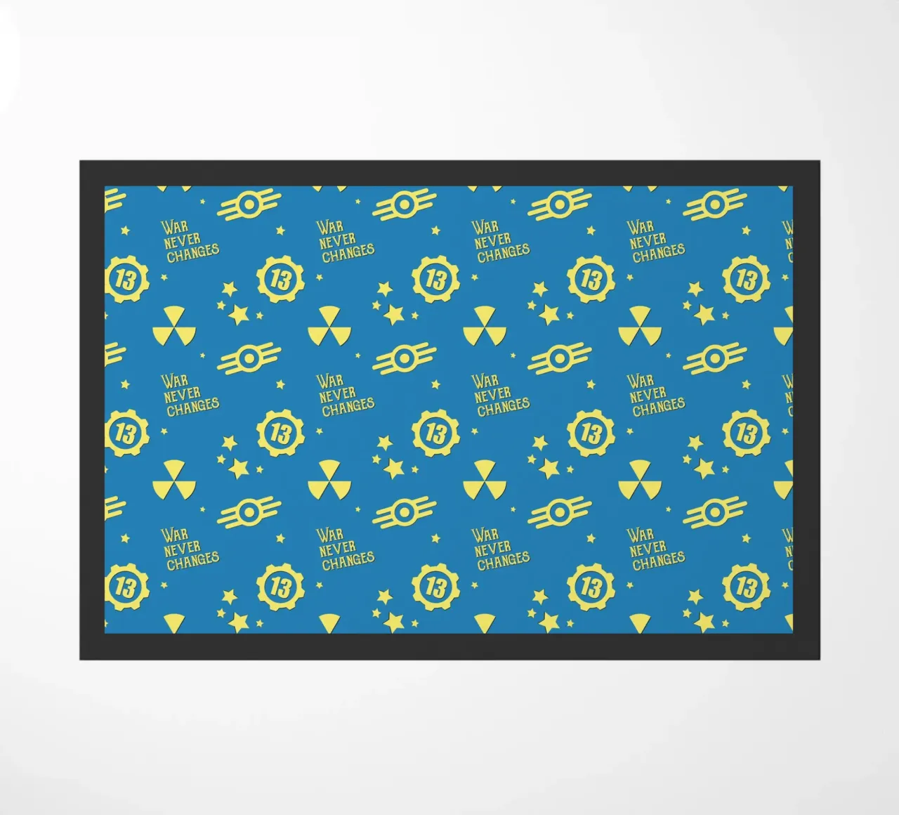 Fallout Pattern doormat by Loobs