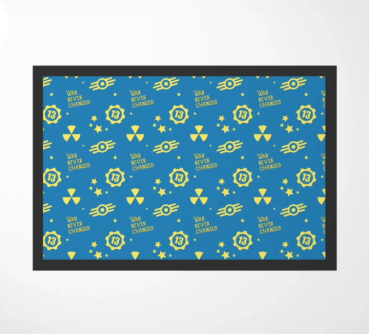 Fallout Pattern Fußmatte von Loobs