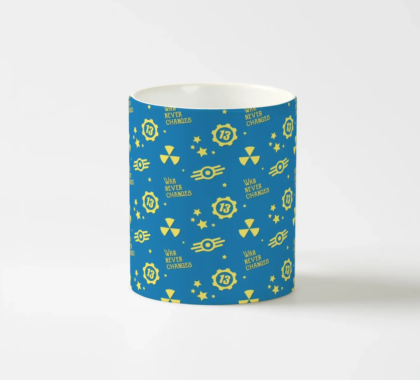 Fallout Pattern ceramic mug by Loobs