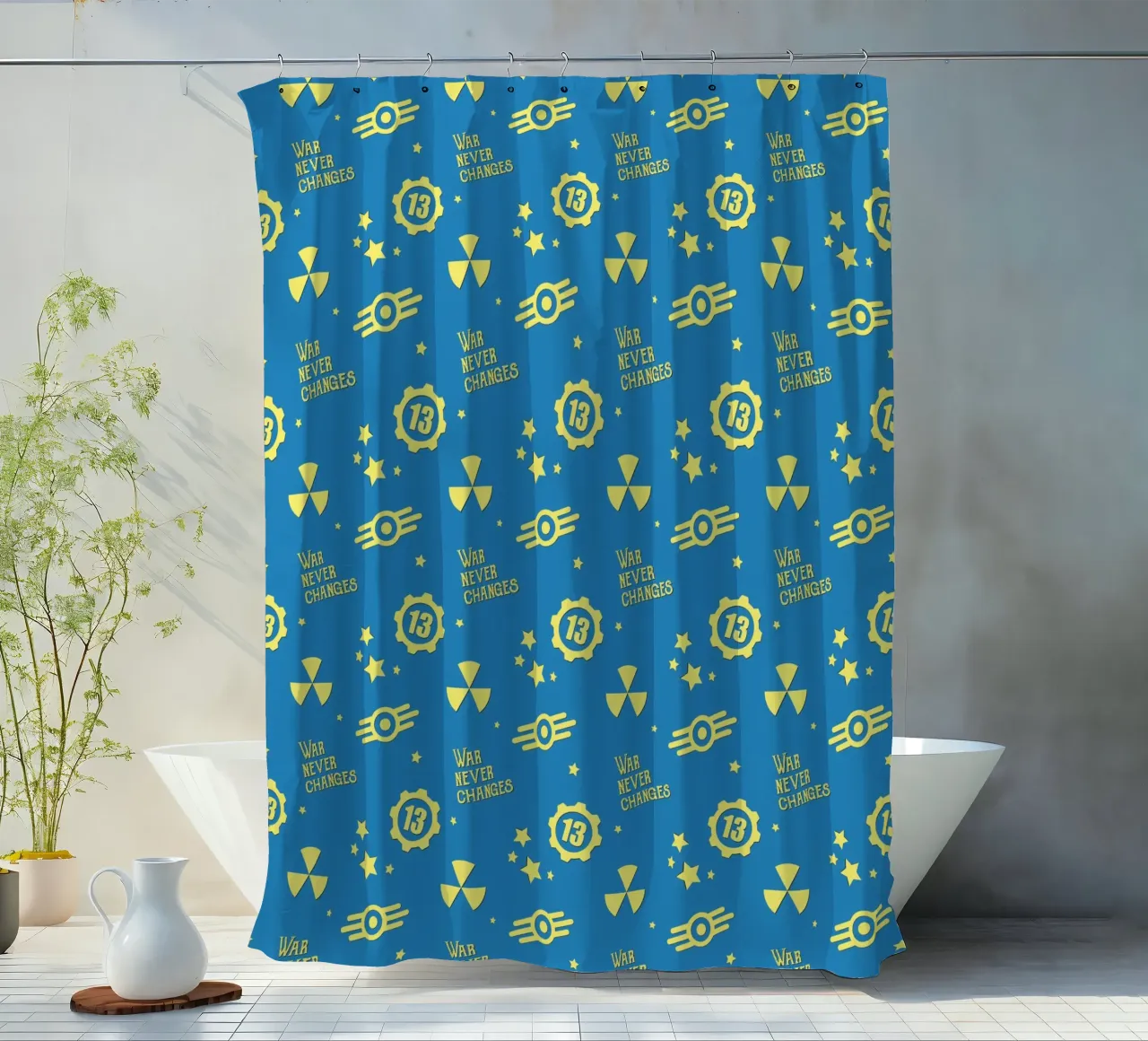 Modello Fallout tenda da doccia da Loobs