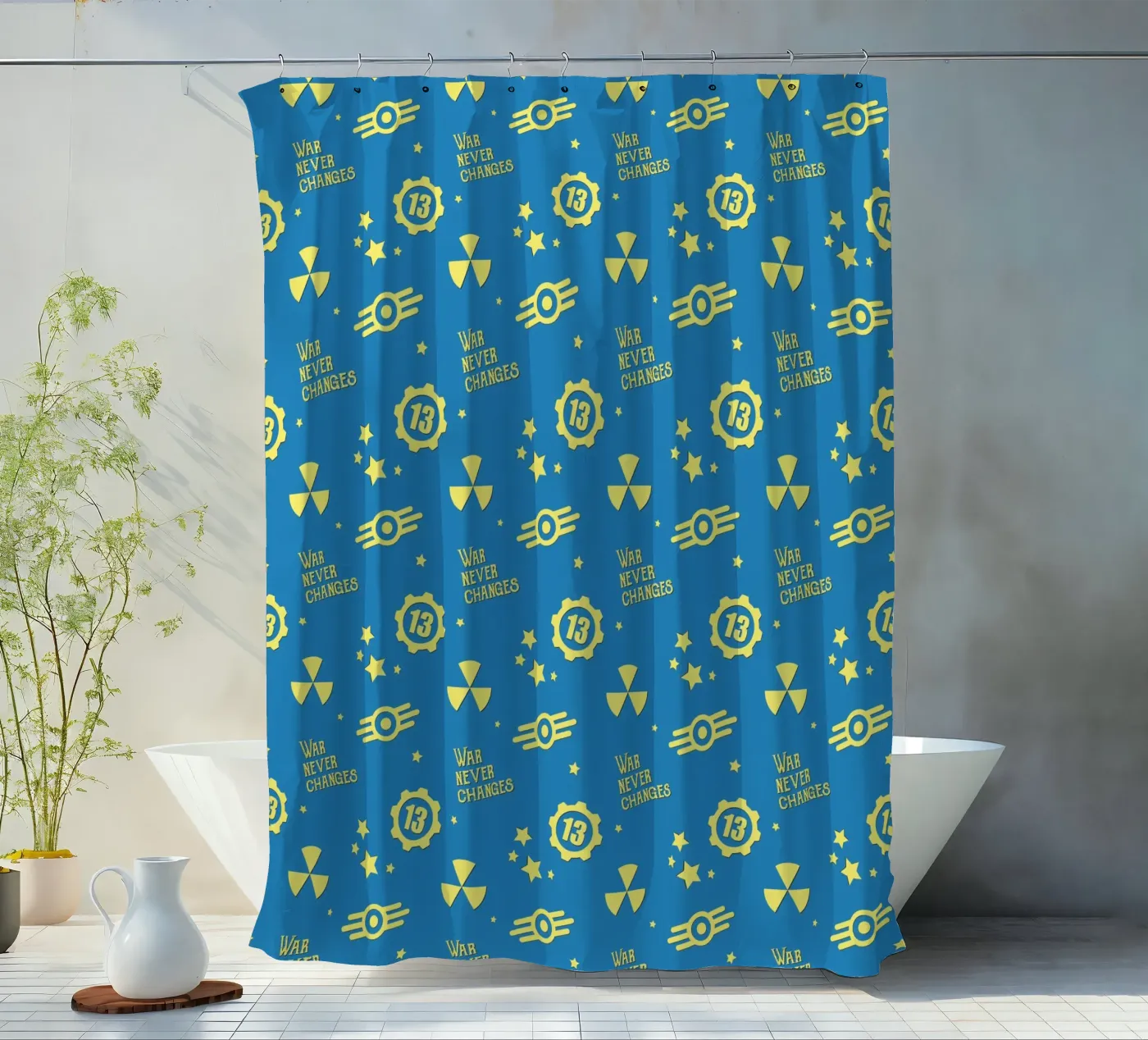 Modello Fallout tenda da doccia da Loobs