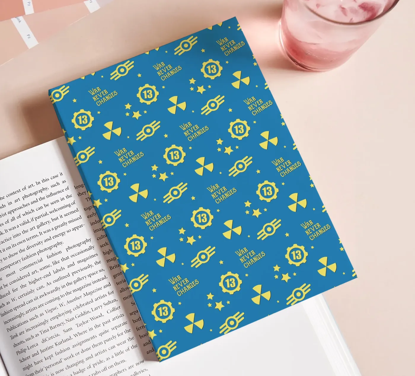 Fallout Pattern notebook by Loobs