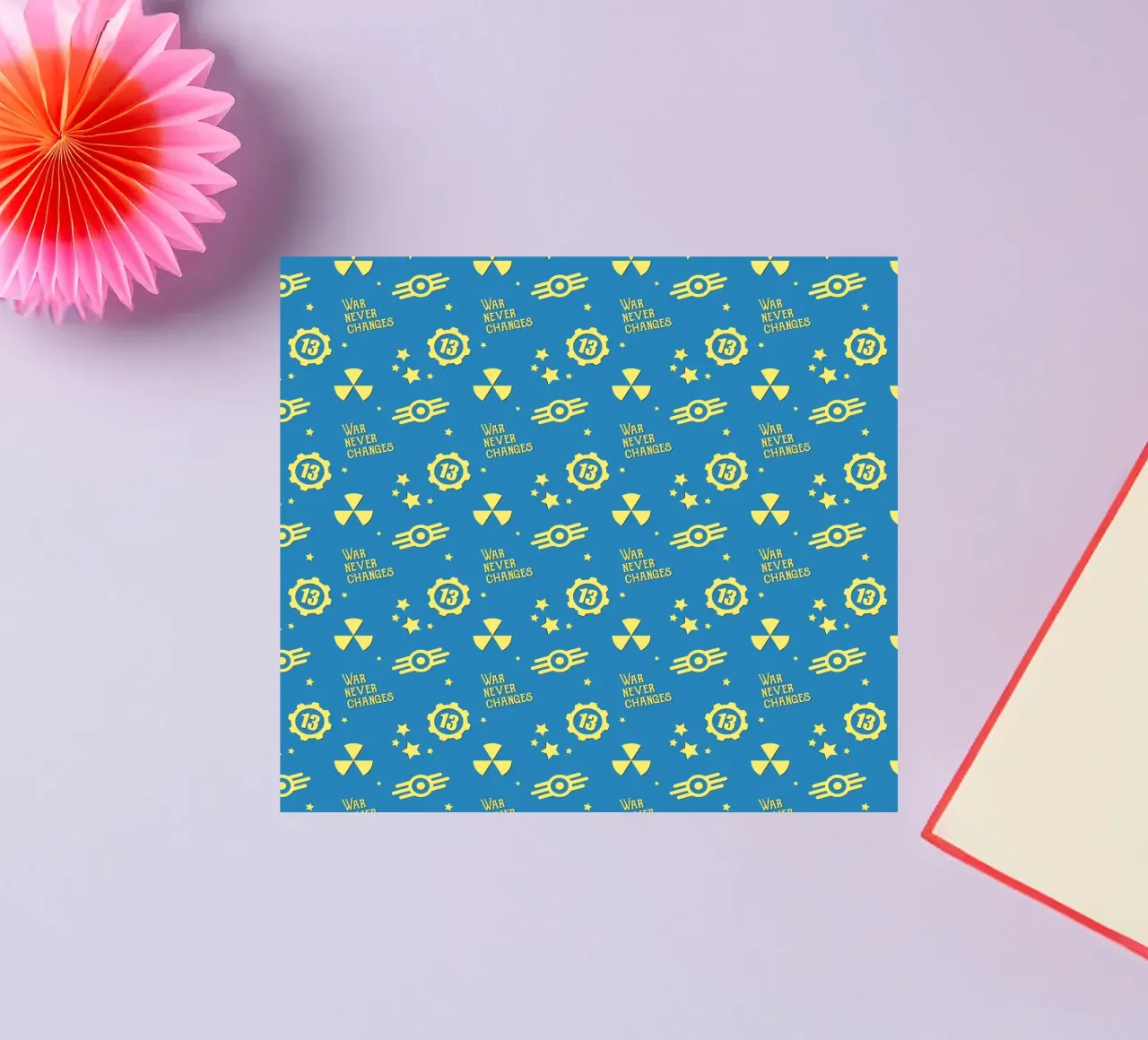 Fallout Pattern sticker by Loobs