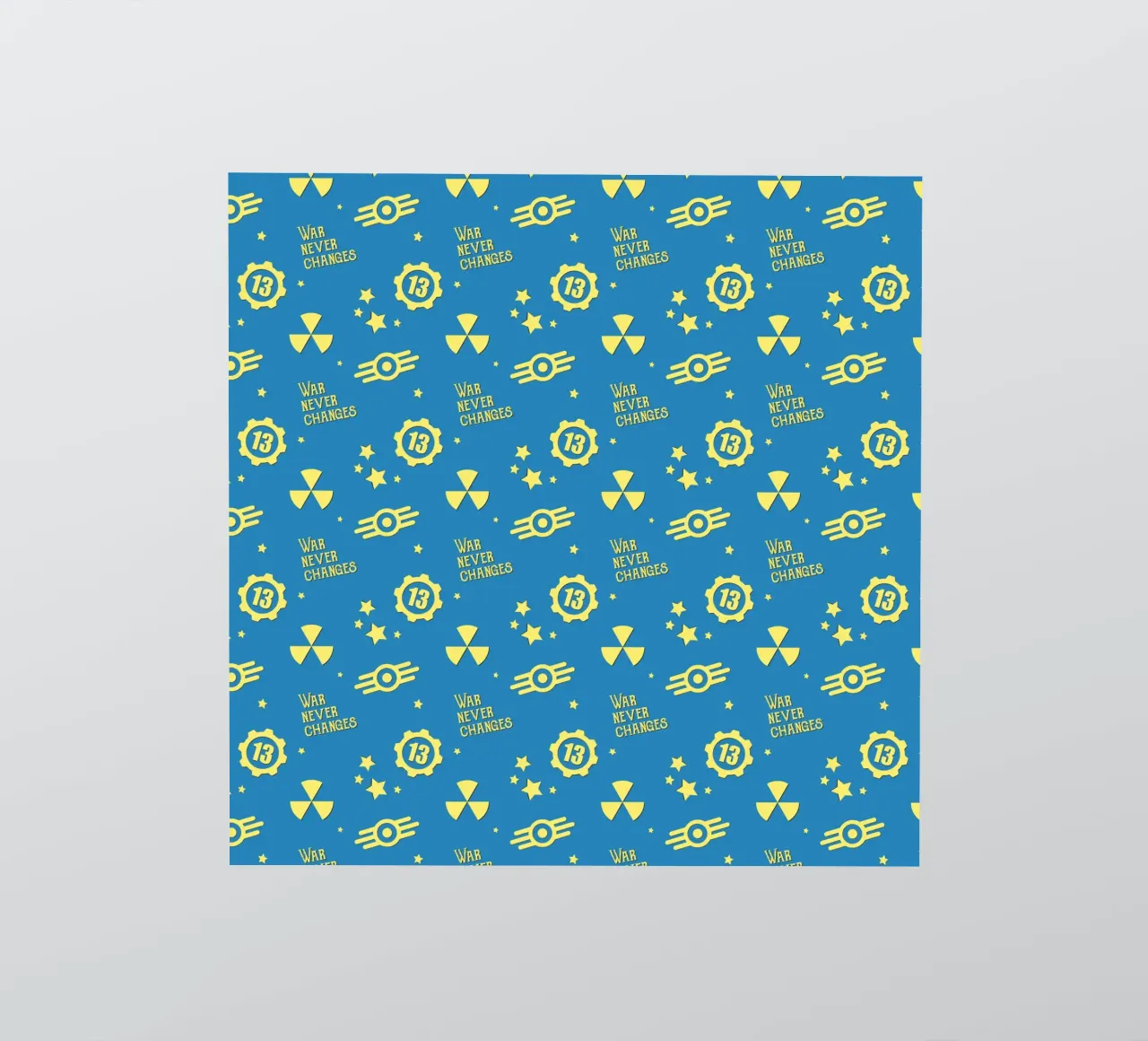 Fallout Pattern sticker by Loobs