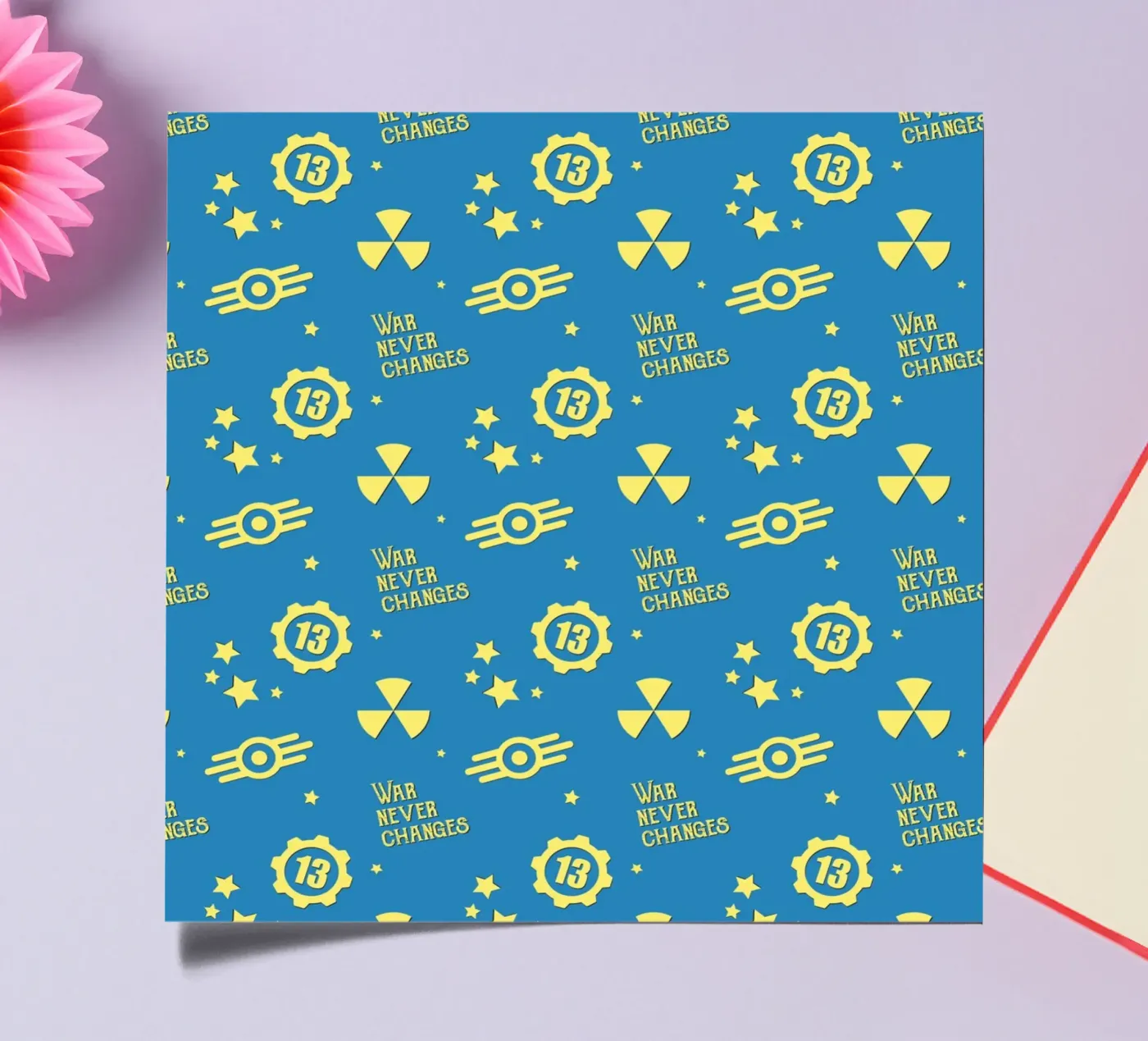 Fallout-Muster Stickerbogen von Loobs