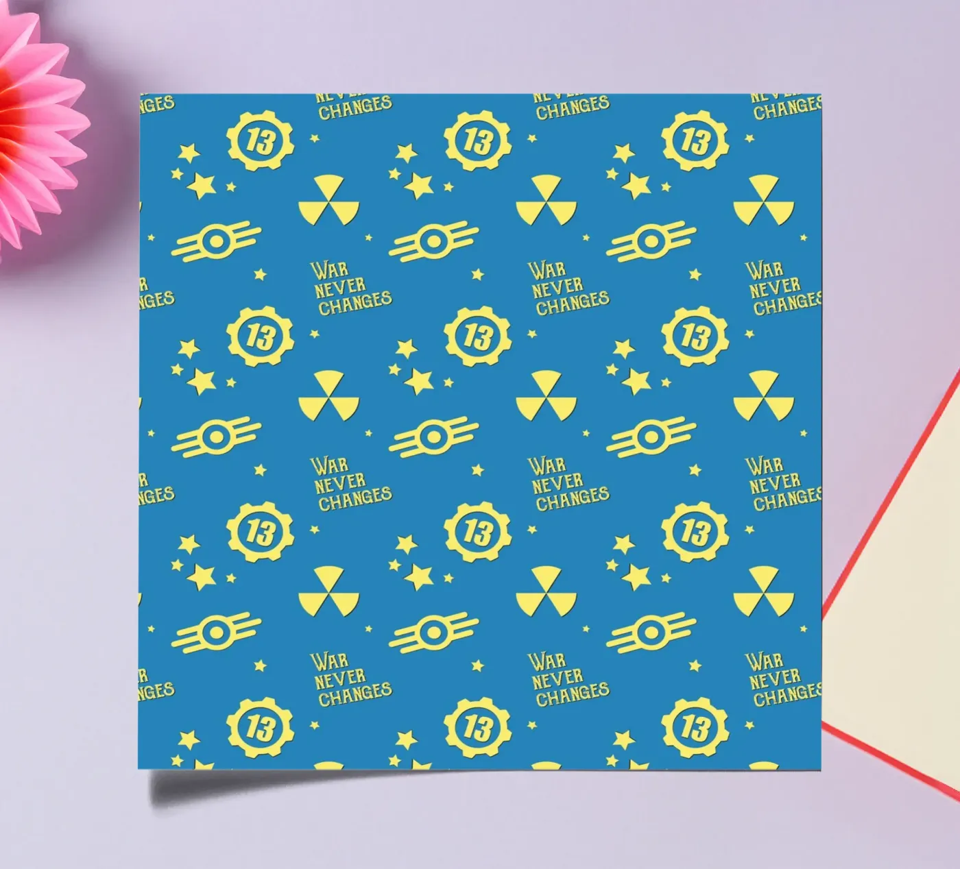 Fallout Pattern stickervel van Loobs