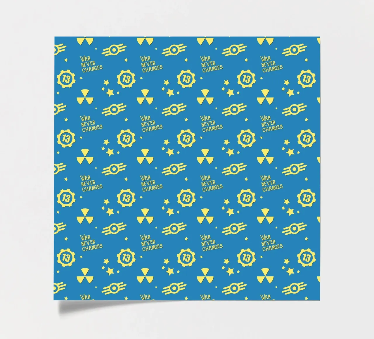 Fallout Pattern sticker sheet by Loobs