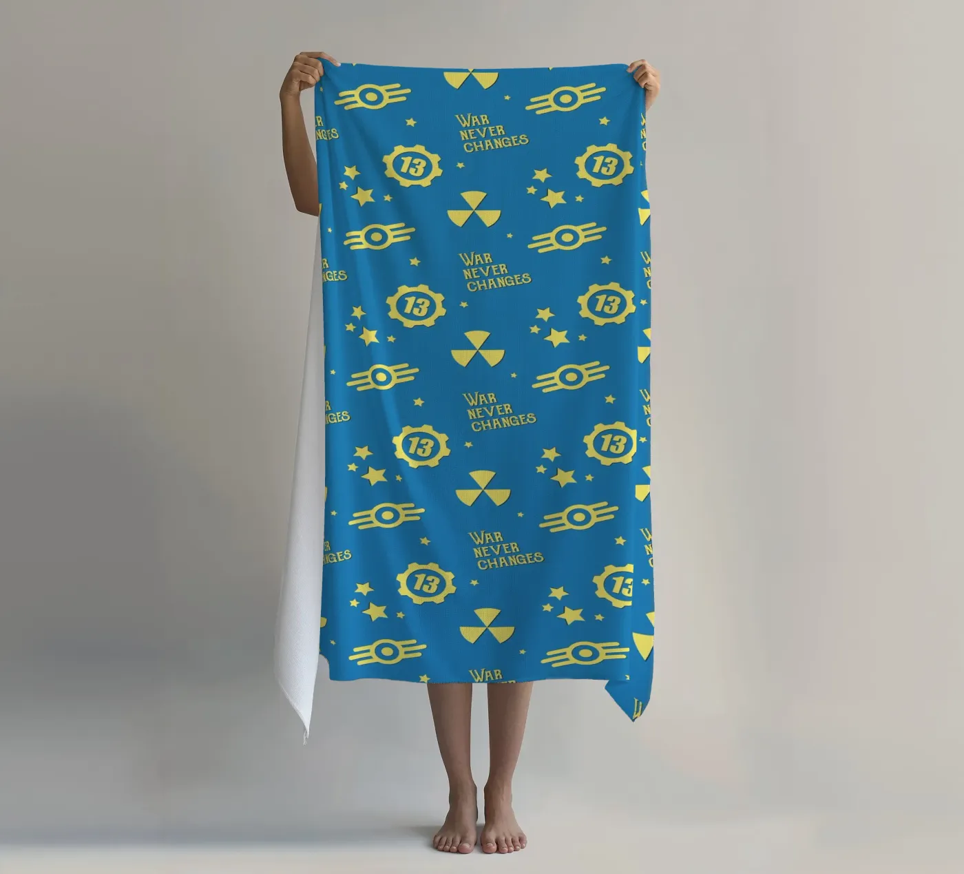 Fallout Pattern beach towel by Loobs