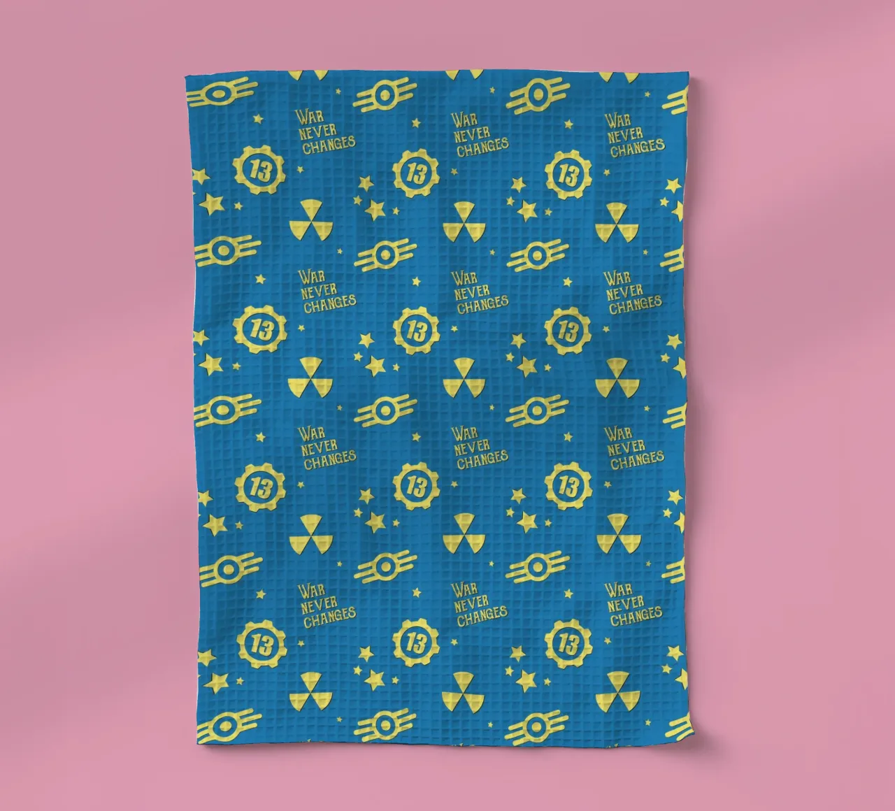 Fallout Pattern tea towel by Loobs