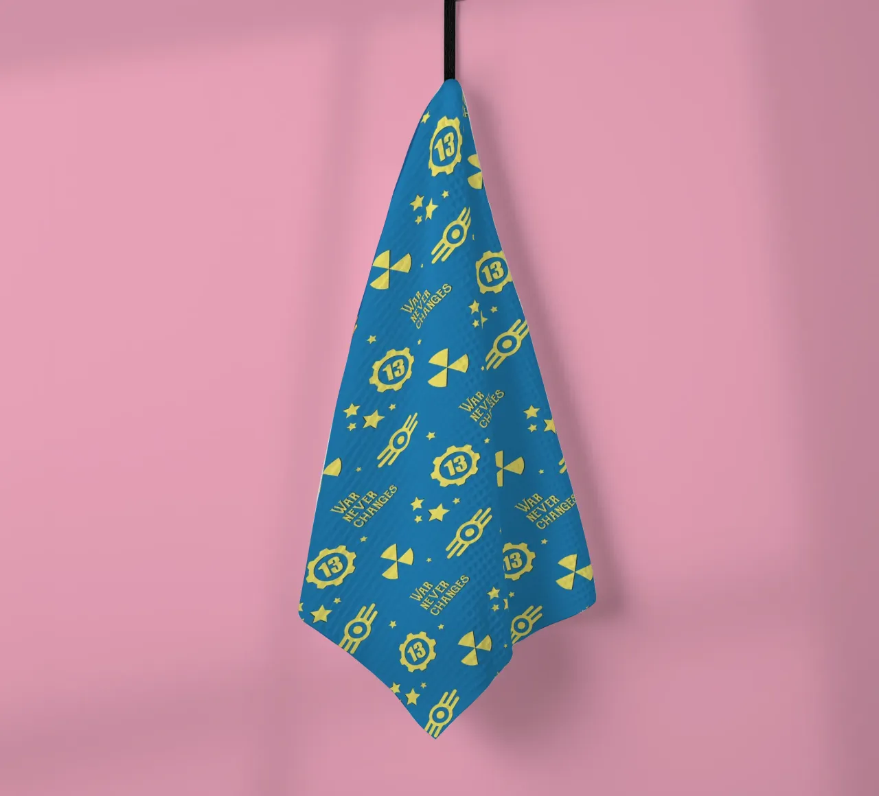 Fallout Pattern tea towel by Loobs