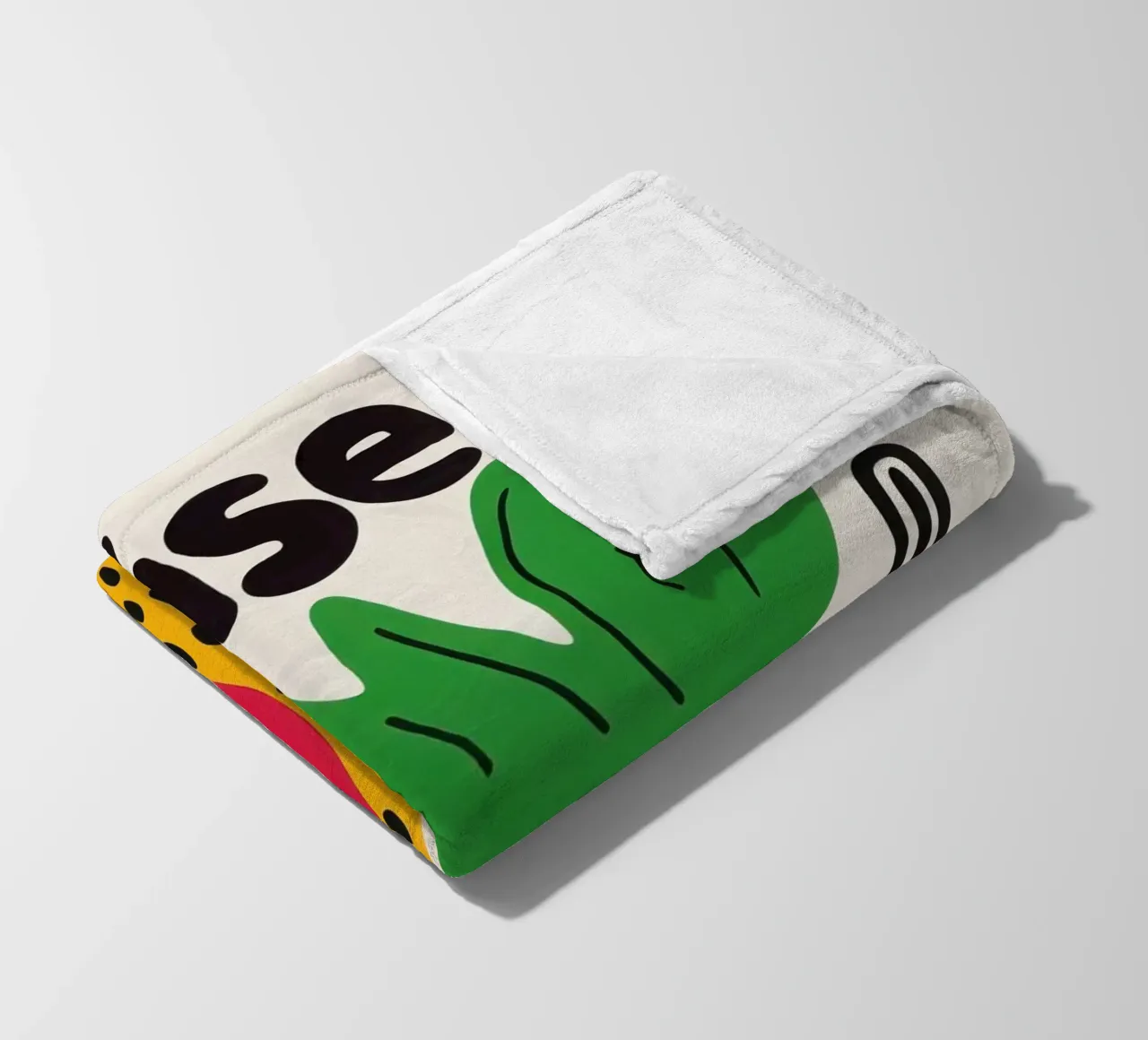 Fraise Pop Art coperta in pile da Pop and Fruits - Affiches & posters