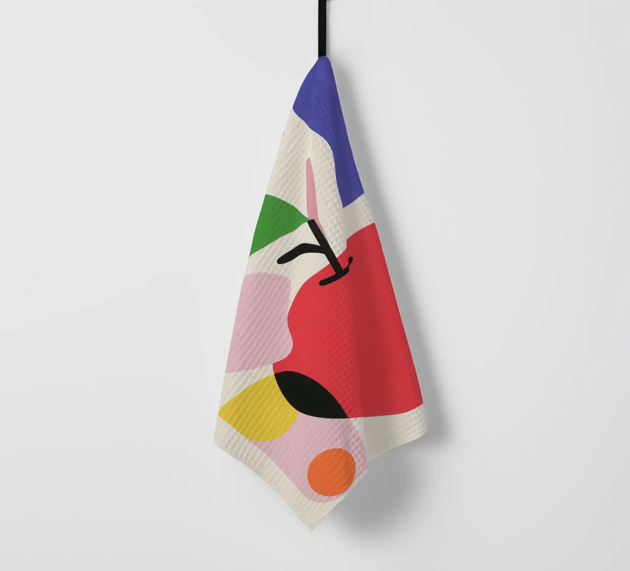 Pomme Moderniste torchon de Pop and Fruits - Affiches & posters