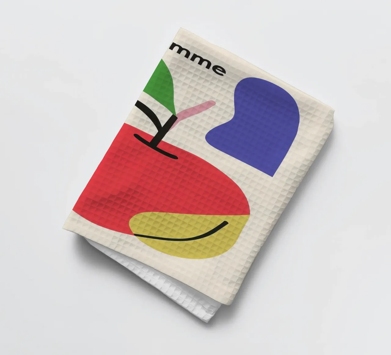 Pomme Moderniste torchon de Pop and Fruits - Affiches & posters