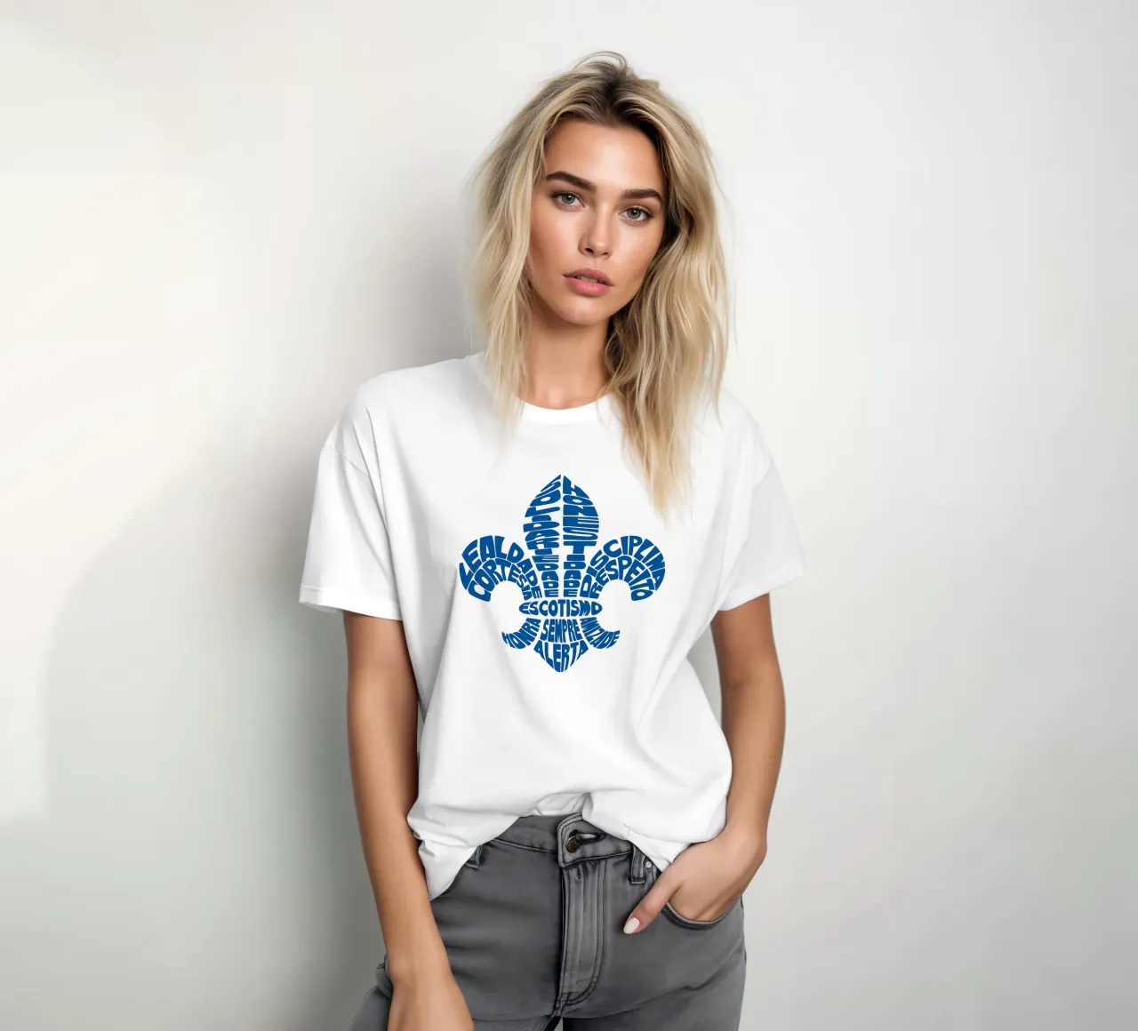 Scouting fleur de lis t-shirt da Loobs