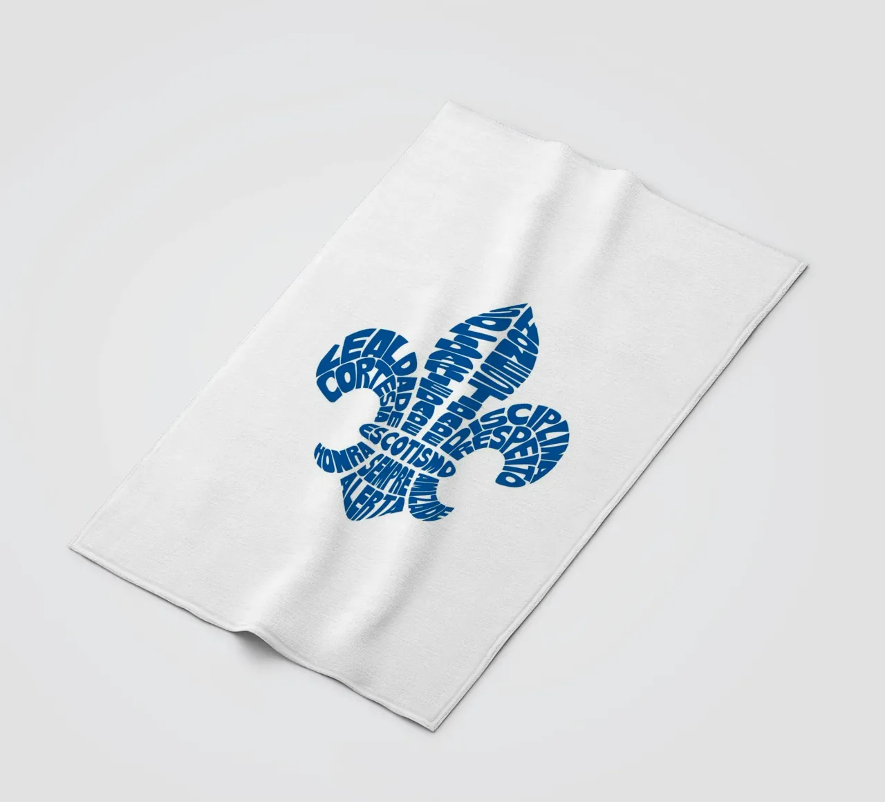 Scouting fleur de lis coperta in pile da Loobs