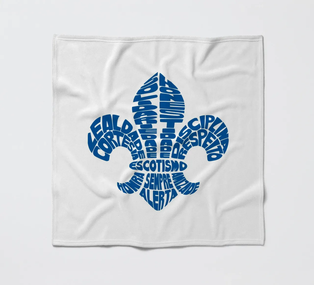 Scouting fleur de lis coperta in pile da Loobs