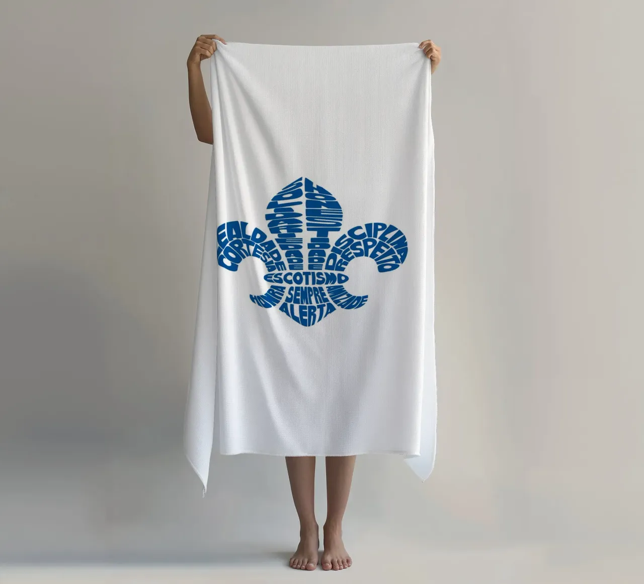 Scouting fleur de lis telo mare da Loobs