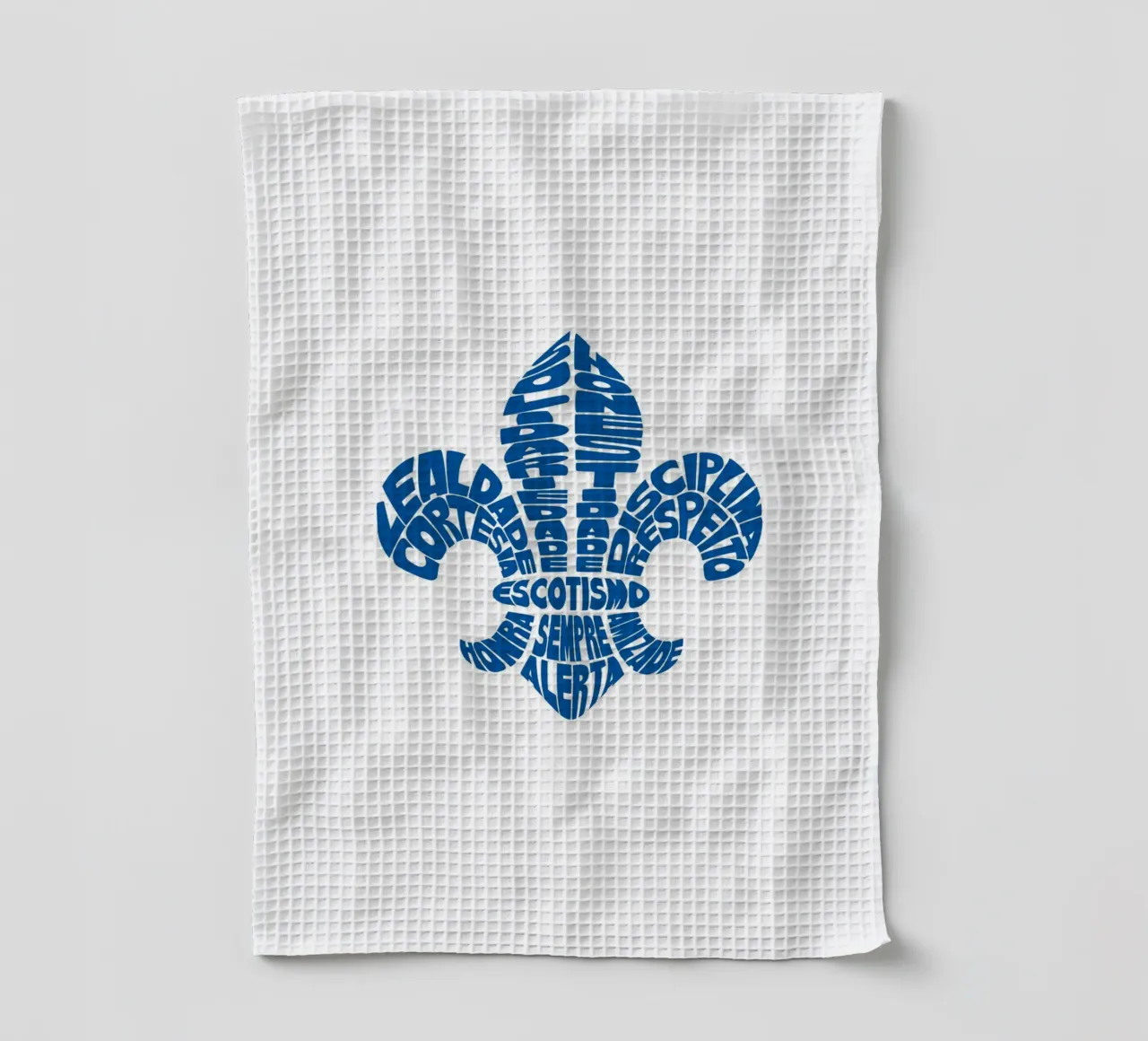 Scouting fleur de lis canovaccio da cucina da Loobs