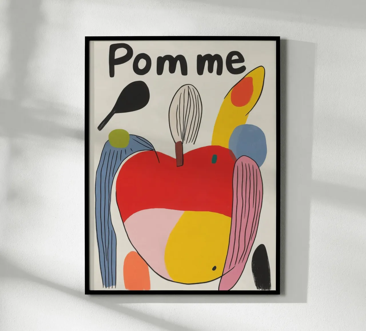 Fantasy apple poster by Pop and Fruits - Affiches & posters