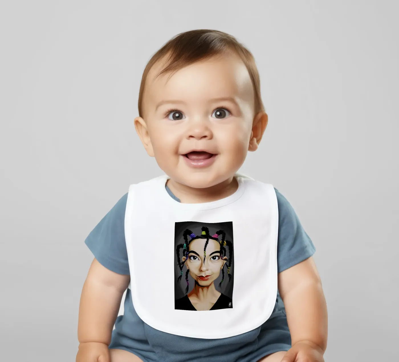 Björk bavaglino da Rob Art | Illustration