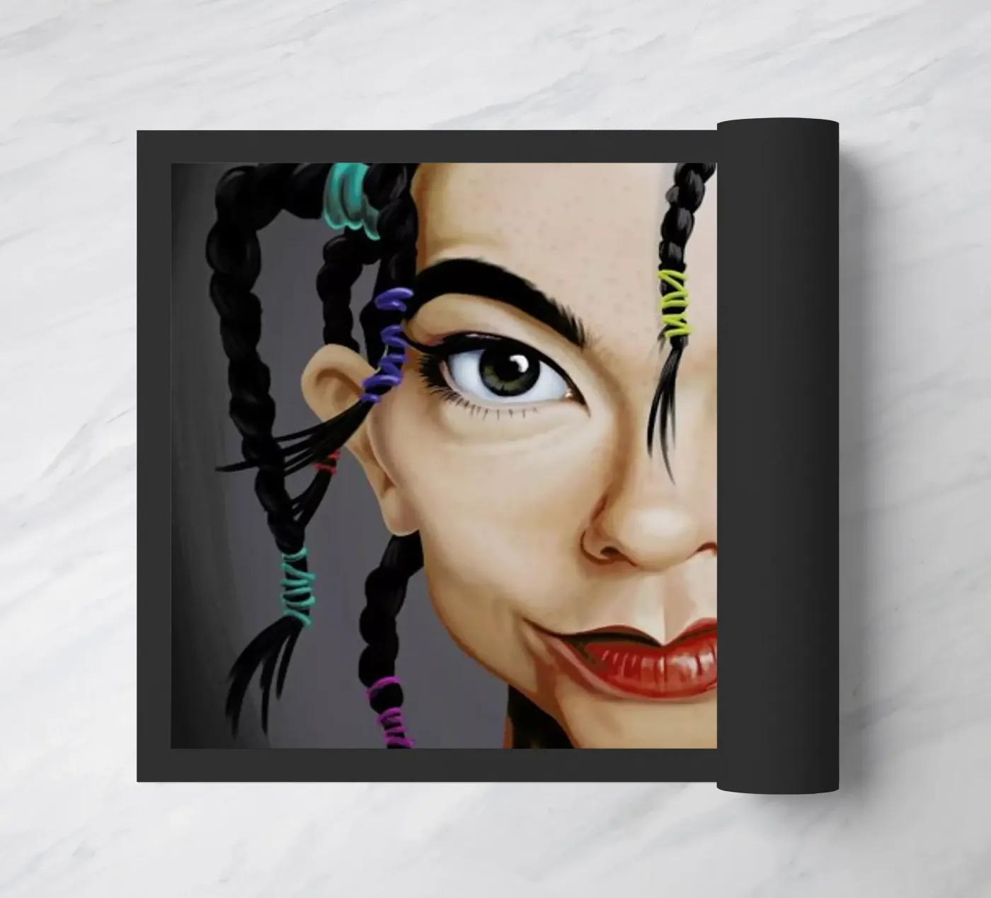 Björk deurmat van Rob Art | Illustration