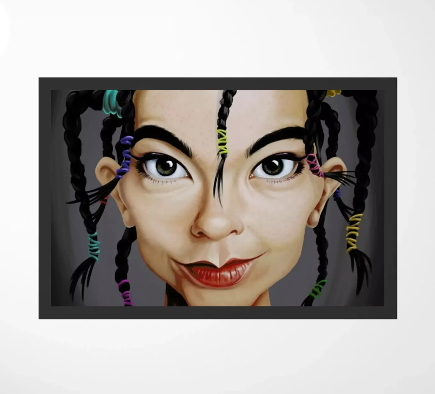 Björk deurmat van Rob Art | Illustration