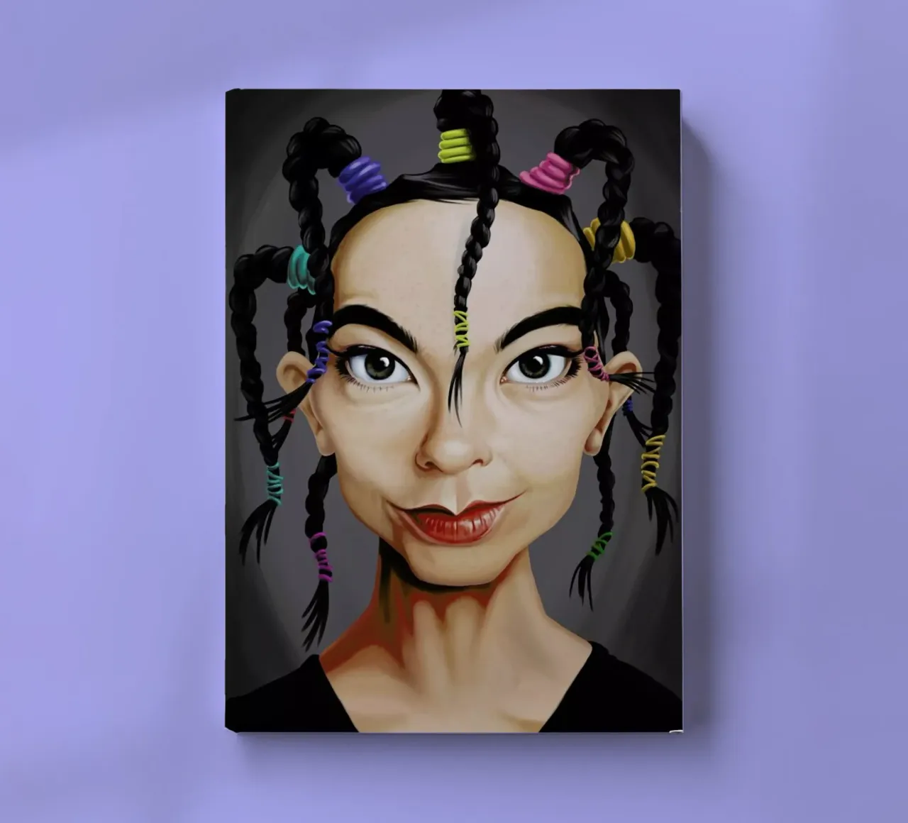 Björk notebook by Rob Art | Illustration