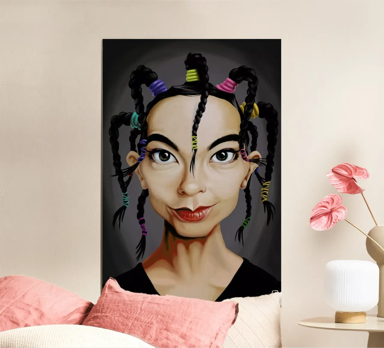 Björk poster da Rob Art | Illustration