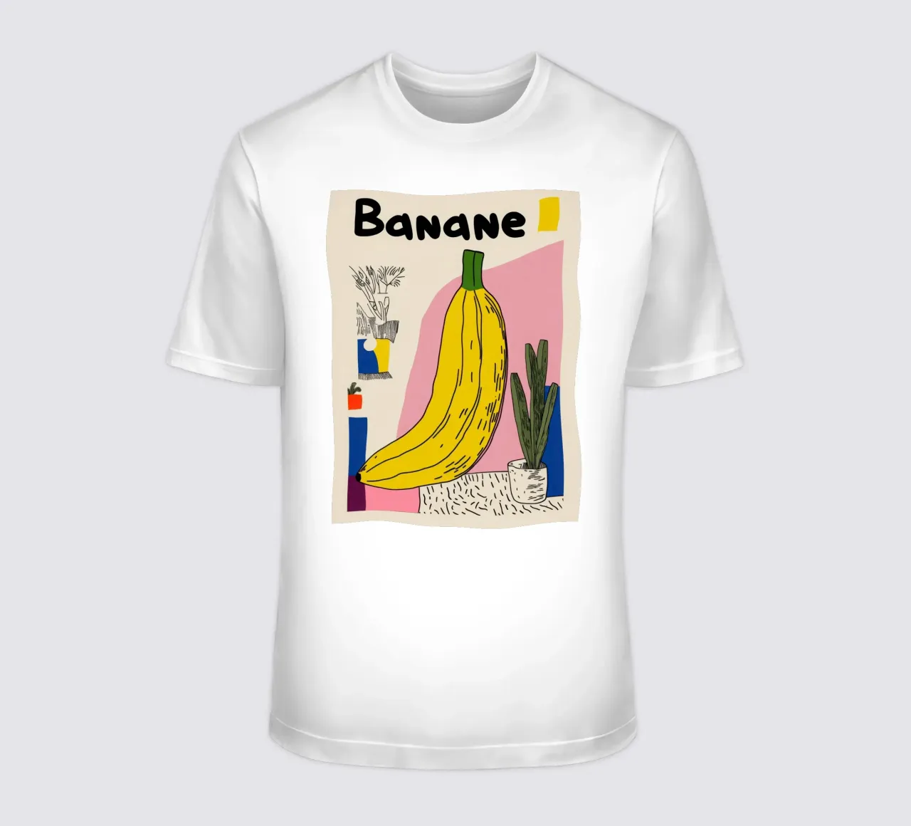 Banane Pop t-shirt da Pop and Fruits - Affiches & posters