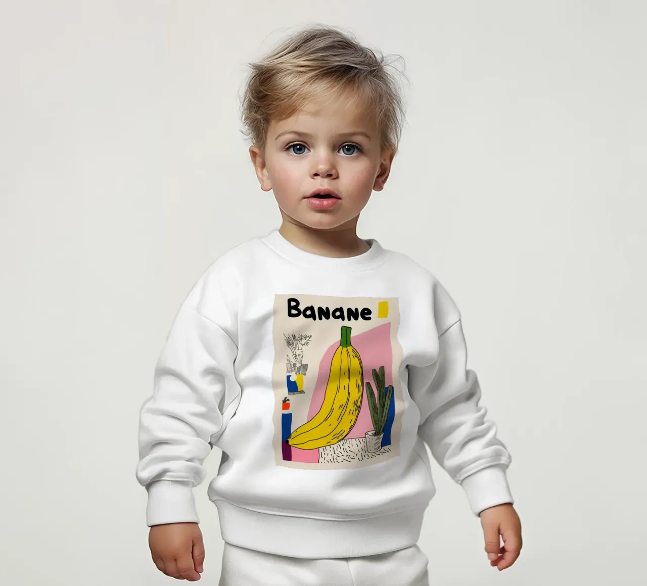 Banane Pop felpa neonato da Pop and Fruits - Affiches & posters