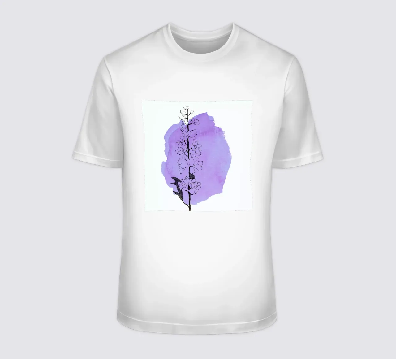 Delphinium t-shirt da Morgan Kendall