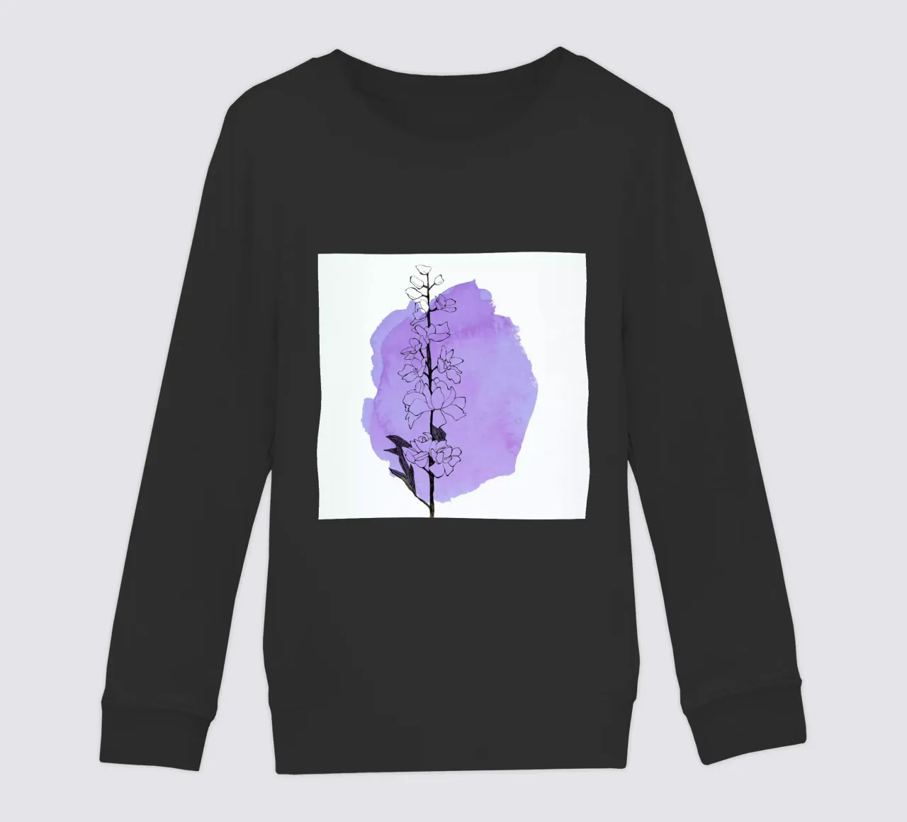 Delphinium felpa bambino da Morgan Kendall