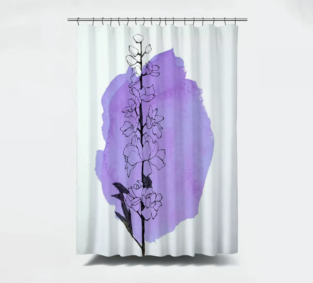 Delphinium tenda da doccia da Morgan Kendall