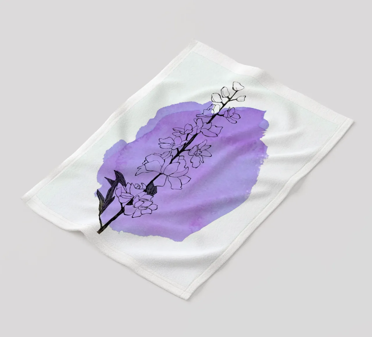 Delphinium coperta in pile da Morgan Kendall